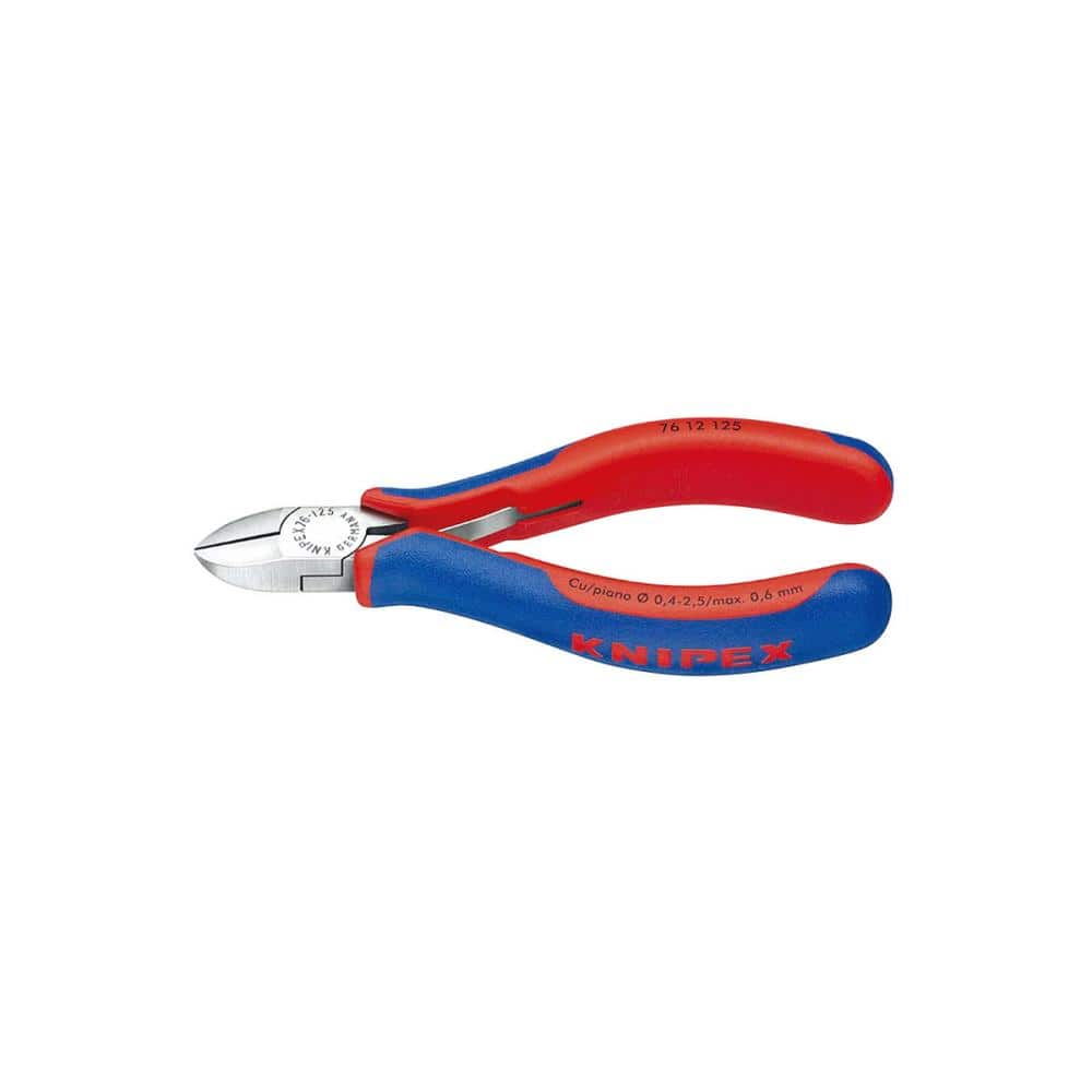 KNIPEX エレクトロニクスニッパー 125mm コンフォートハンドル 7612-125