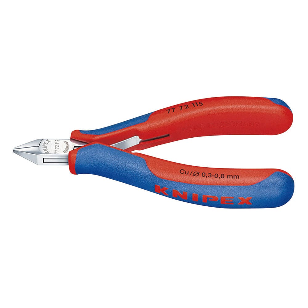 KNIPEX エレクトロニクスニッパー 115mm コンフォートハンドル 7772-115