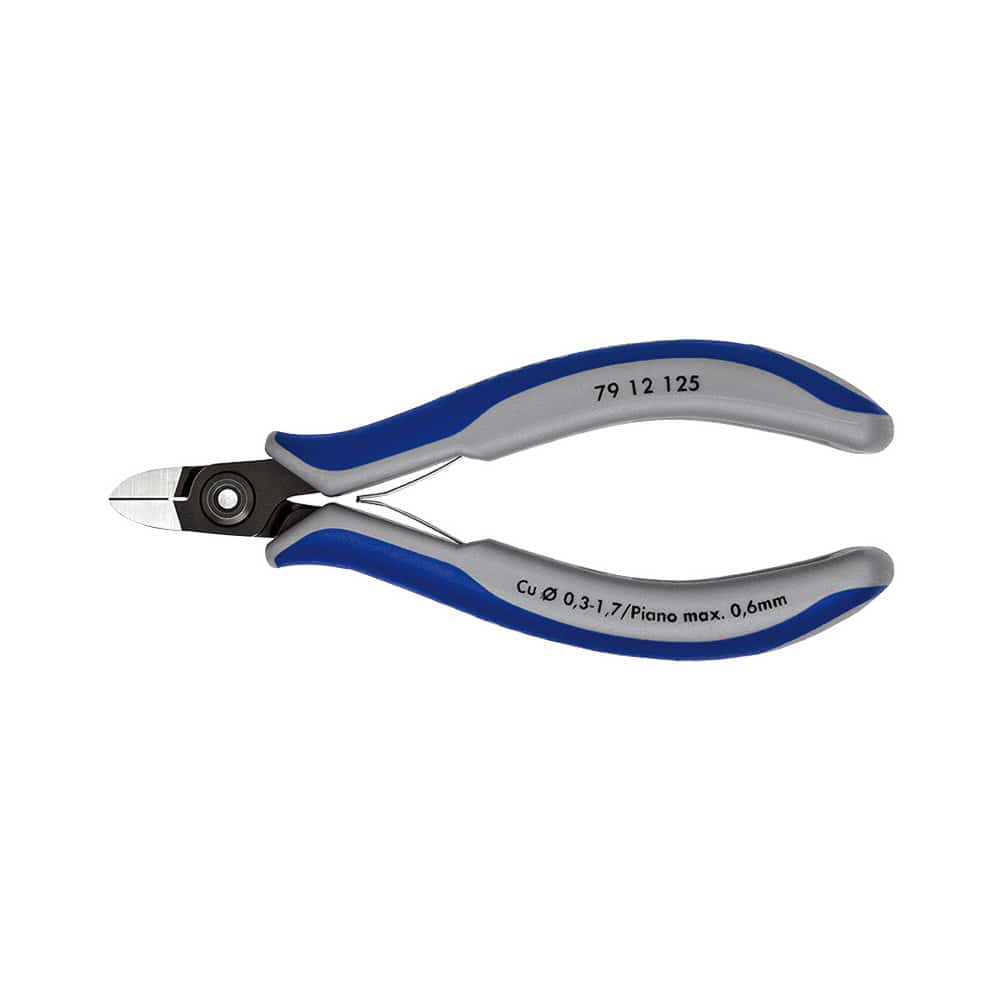 ＫＮＩＰＥＸ　エレクトロニクス　ニッパー　１２５ｍｍ　コンフォートハンドル　７９１２－１２５