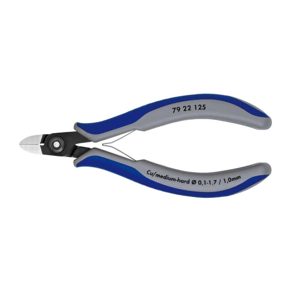 KNIPEX エレクトロニクスニッパー 125mm コンフォートハンドル 7922-125