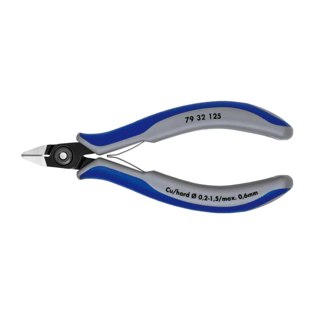 KNIPEX エレクトロニクスニッパー 125mm コンフォートハンドル 7932-125