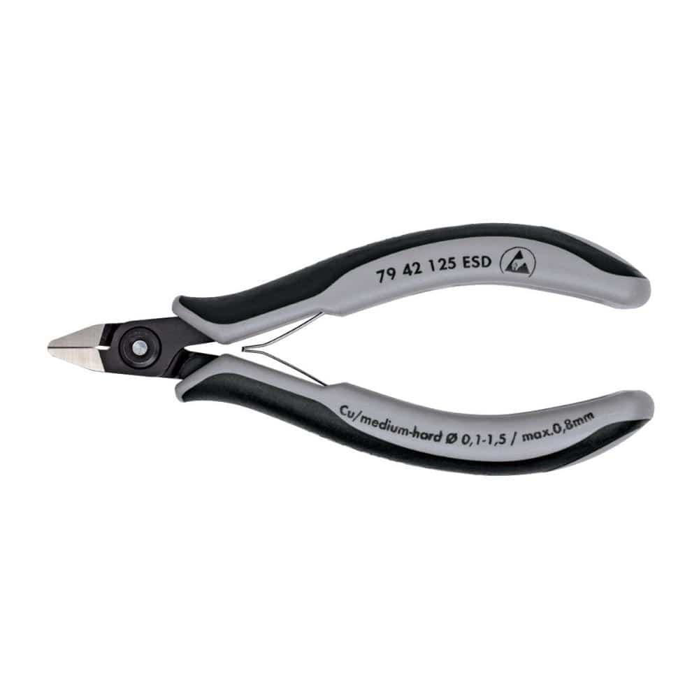 KNIPEX(クニペックス) エレクトロニクスニッパー ESD 125mm 7942-125ESD