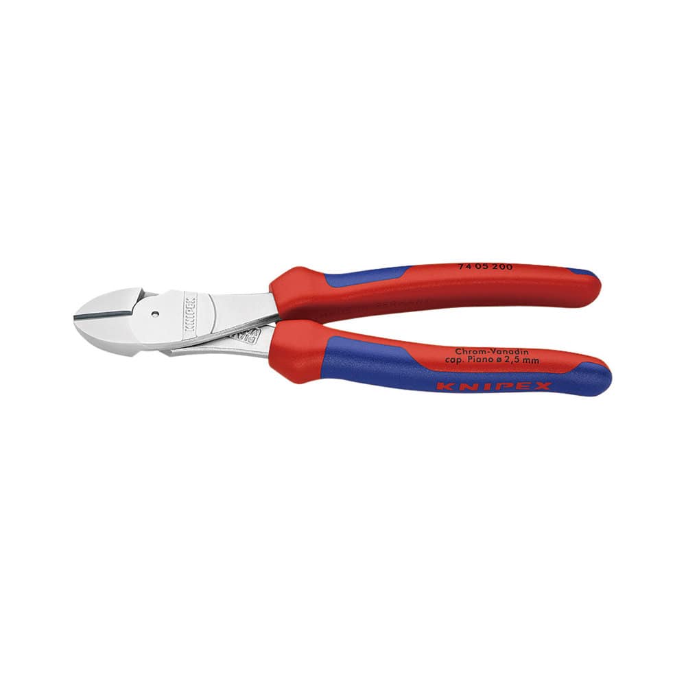 KNIPEX 強力型斜ニッパー(硬線用) 200mm コンフォートハンドル 7405-200