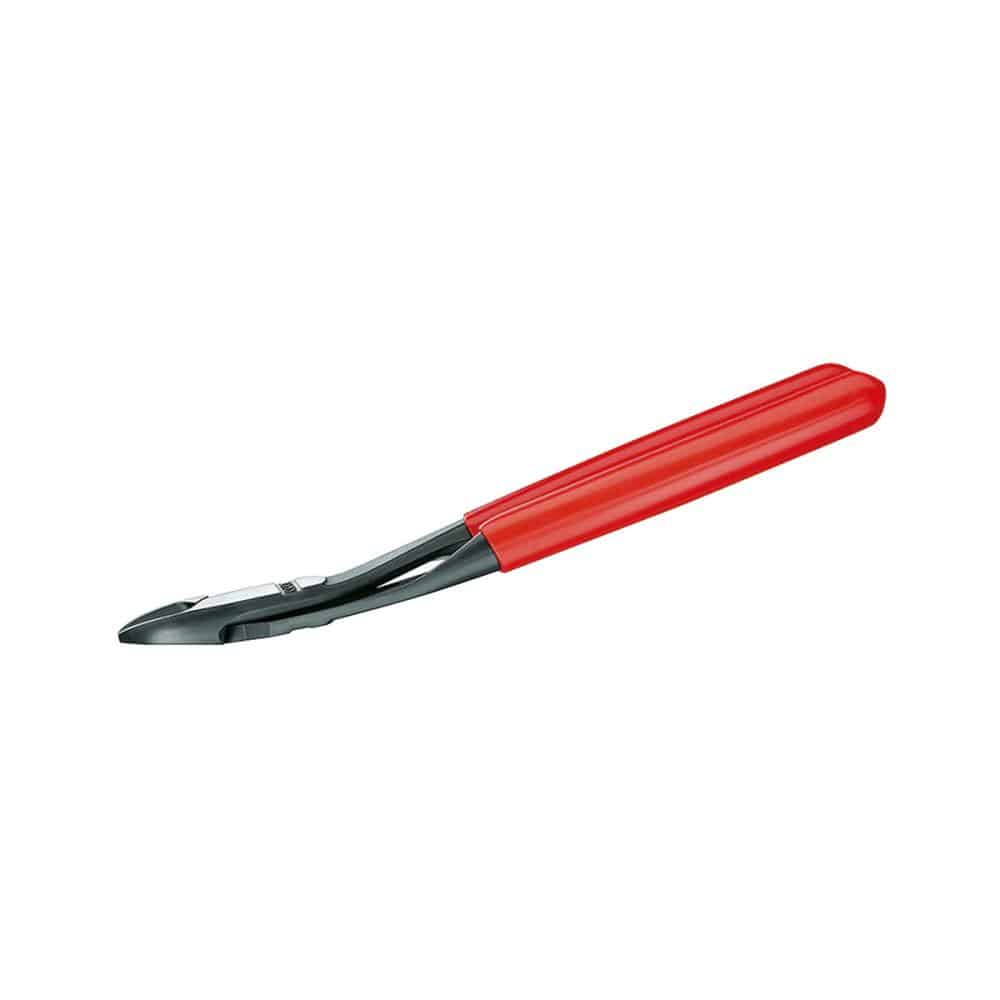 ＫＮＩＰＥＸ　強力型斜ニッパー　ベントタイプ２００ｍｍ　プラスチックハンドル　７４２１－２００