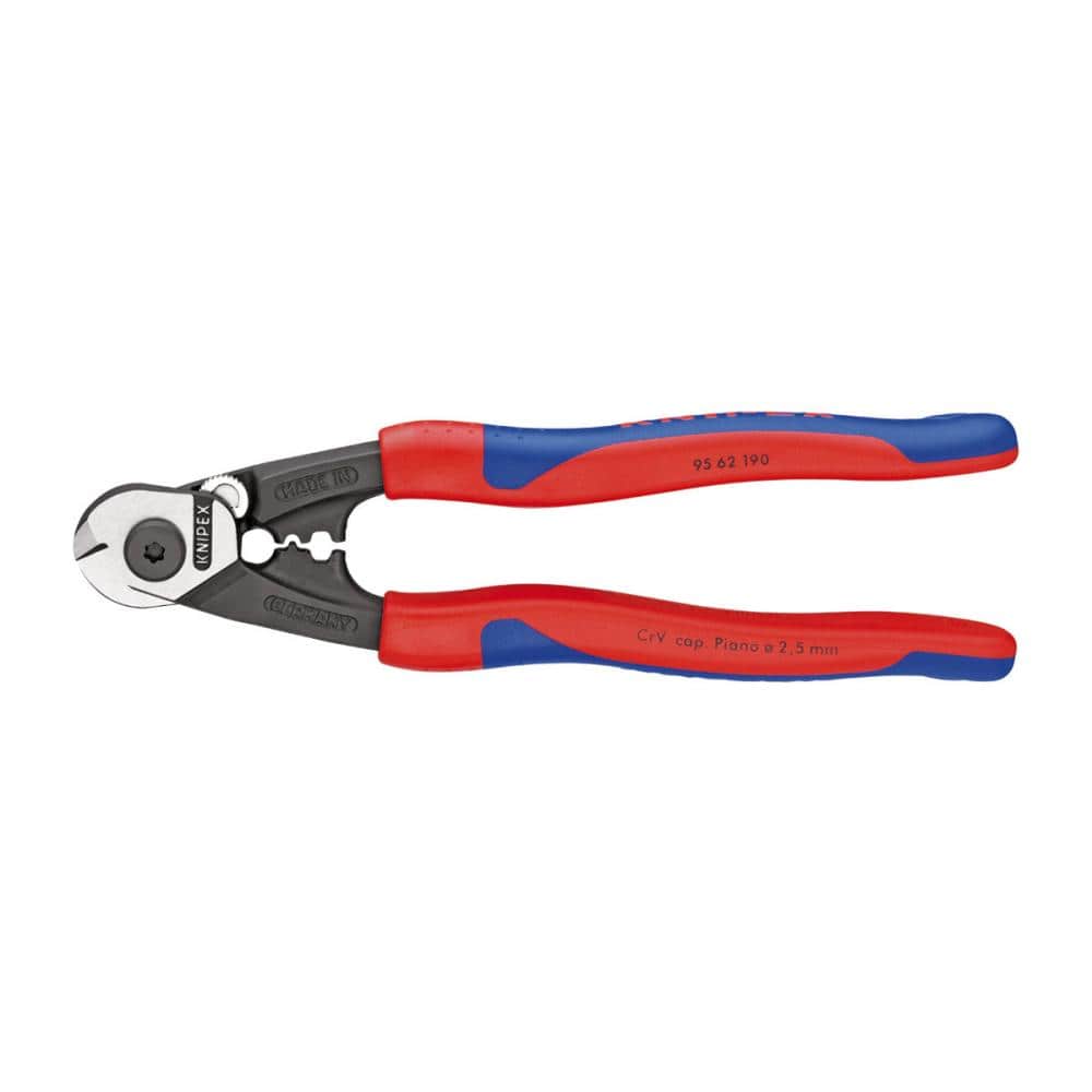 ＫＮＩＰＥＸ　ワイヤーロープカッター　１９０ｍｍ　コンフォートハンドル　９５６２－１９０