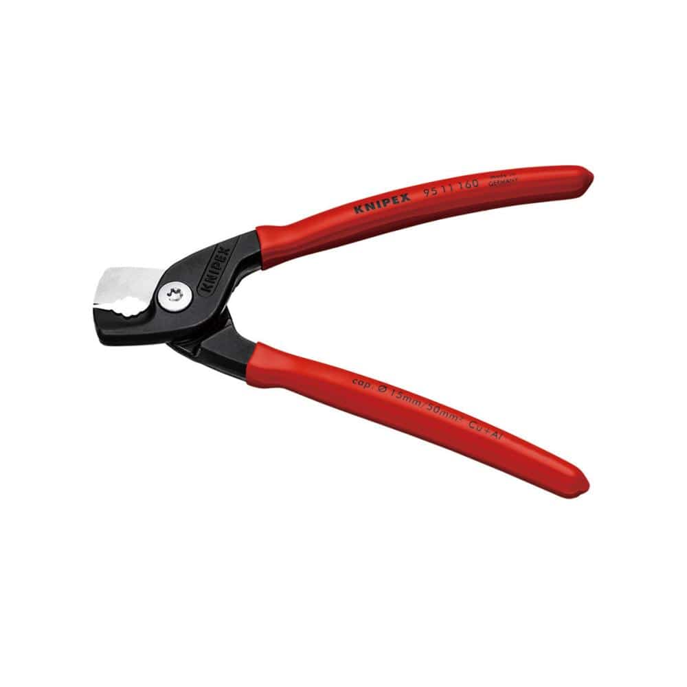 ＫＮＩＰＥＸ　ケーブルカッター　ステップカット　プラスチックコーティングハンドル９５１１－１６０ＳＢ