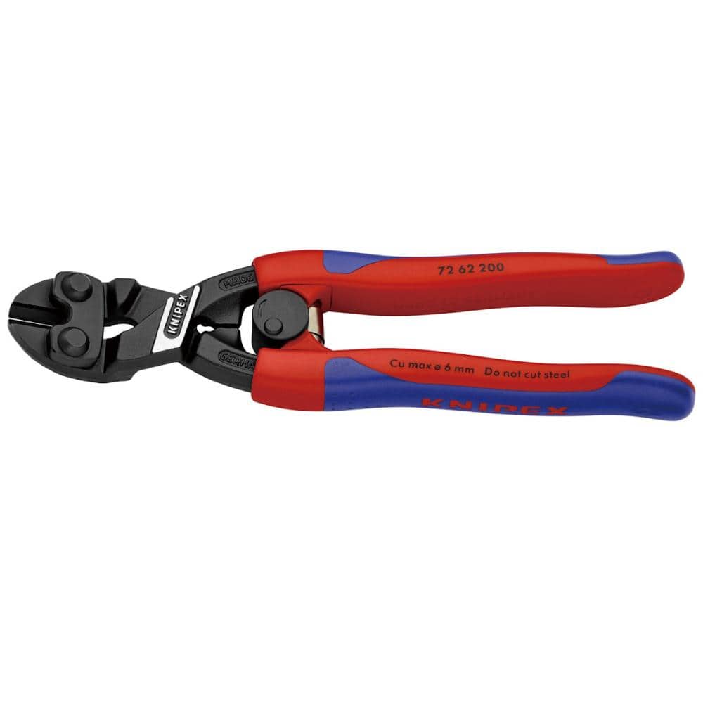 KNIPEX 強力型 プラスチック用ニッパー 200mm コンフォートハンドル 7262-200