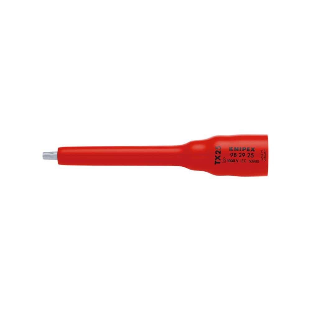 KNIPEX 1000V 3/8差込 絶縁ヘクスローブソケット T25 9829-25