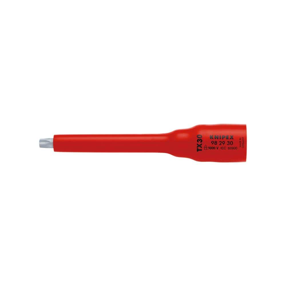 KNIPEX 1000V 3/8差込 絶縁ヘクスローブソケット T30 9829-30