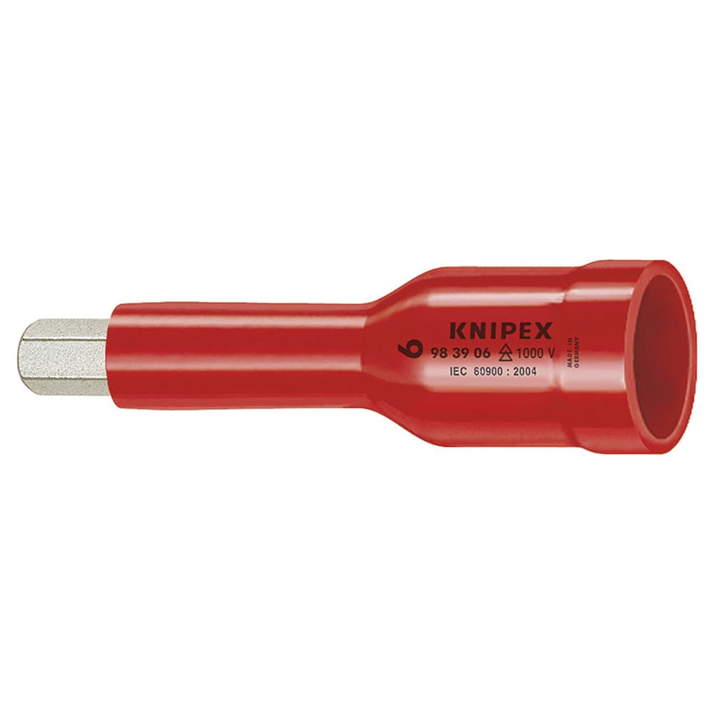 KNIPEX(クニペックス) 1000V 3/8差込 絶縁六角ソケット 8mm 9839-08
