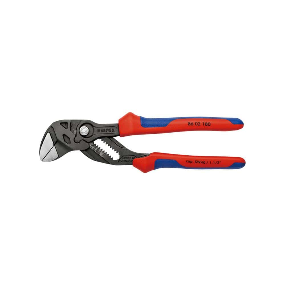 ＫＮＩＰＥＸ　プライヤーレンチ（径４０ｍｍ）　１８０ｍｍ　コンフォートハンドル　８６０２－１８０ＳＢ