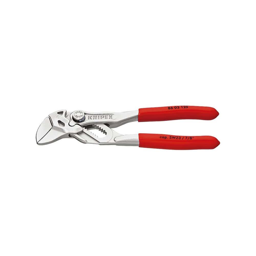 ＫＮＩＰＥＸ　プライヤーレンチ（径２３ｍｍ）　１２５ｍｍ　プラスチックハンドル　８６０３－１２５