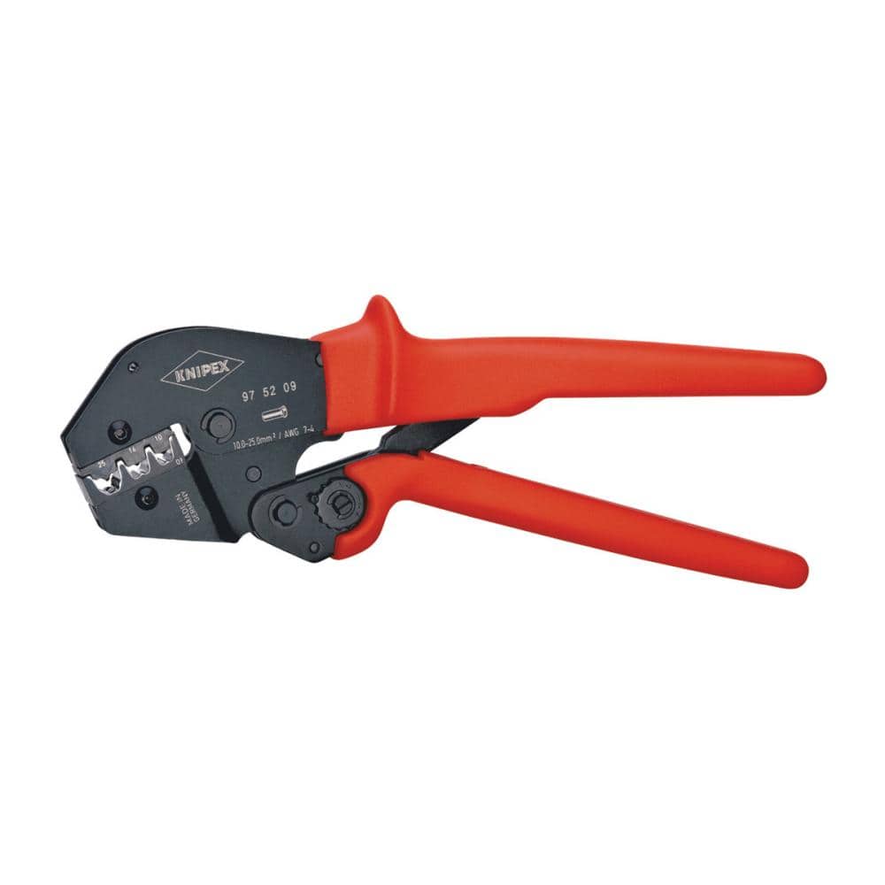 ＫＮＩＰＥＸ　圧着プライヤー　２５０ｍｍ　プラスチックコーティングハンドル　９７５２－０９