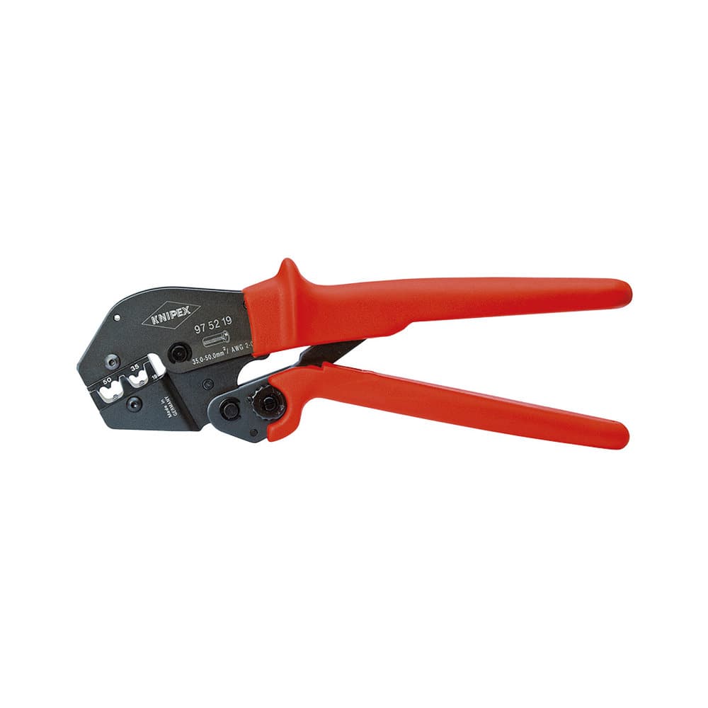 ＫＮＩＰＥＸ　圧着プライヤー　２５０ｍｍ　プラスチックコーティングハンドル　９７５２－１９