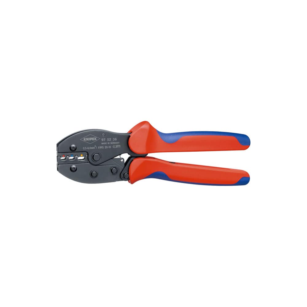 ＫＮＩＰＥＸ（クニペックス）　圧着プライヤー　２２０ｍｍ　コンフォートハンドル　９７５２－３６