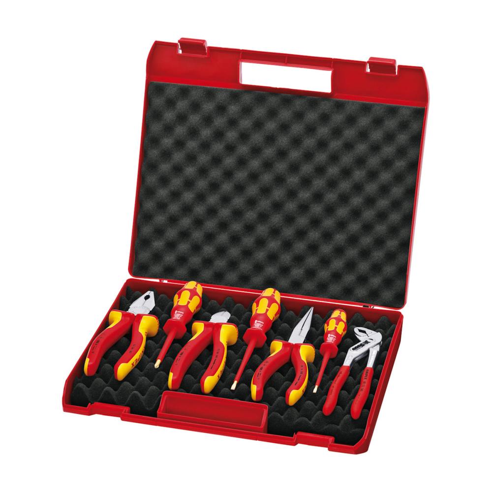 ＫＮＩＰＥＸ（クニペックス）　７点組　工具セットコンパクトツールケース付　００２１１５