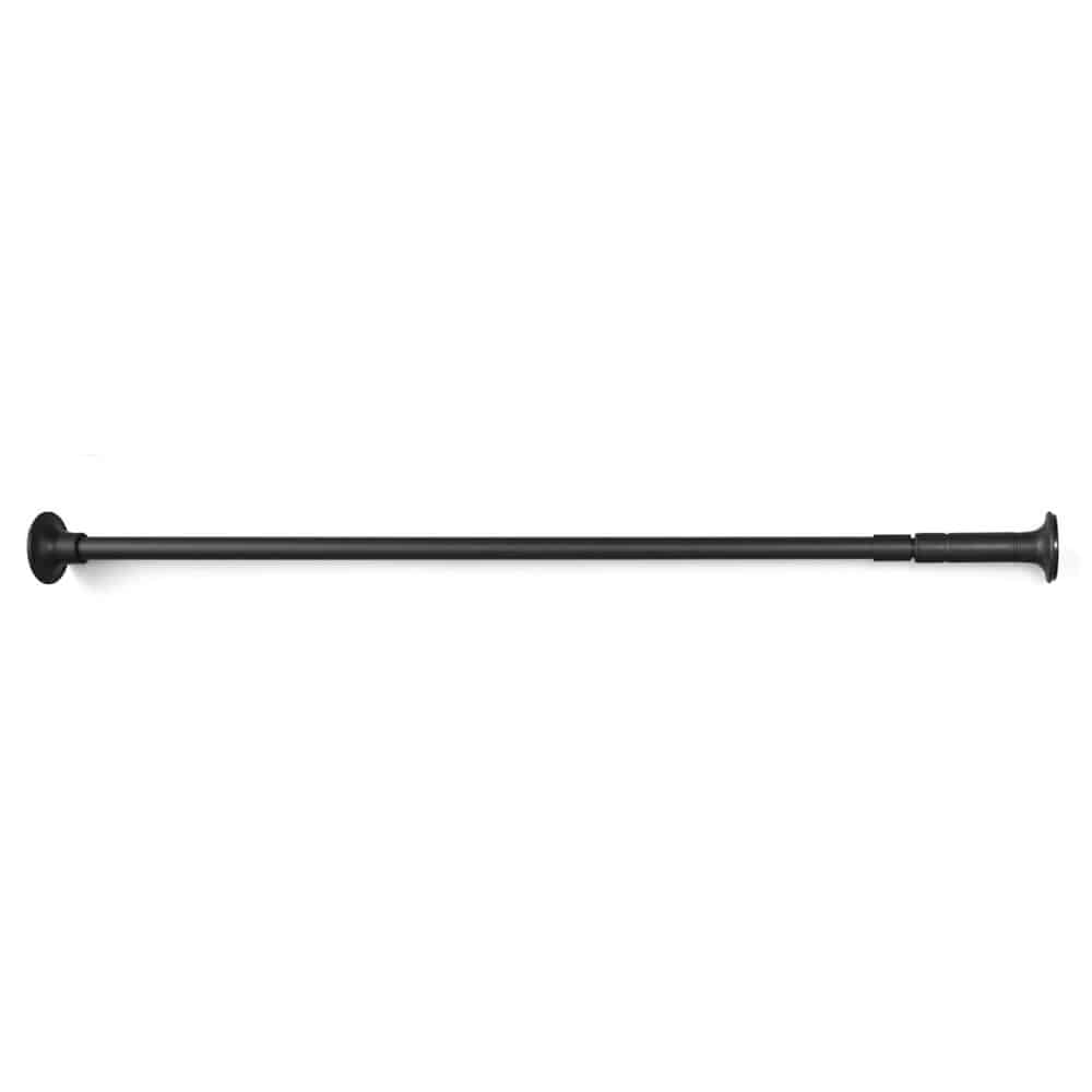 アイリスオーヤマ　スタイル伸縮棒　ブラック　約直径８×幅１１０～１９０ｃｍ　ＳＳＢ－１９０