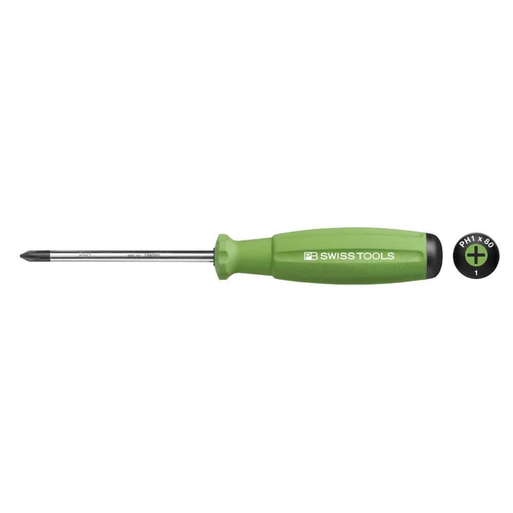 ＰＢ　ＳＷＩＳＳ　ＴＯＯＬＳ　レインボープラスドライバー黄緑８１９０－１－８０ＹＧ