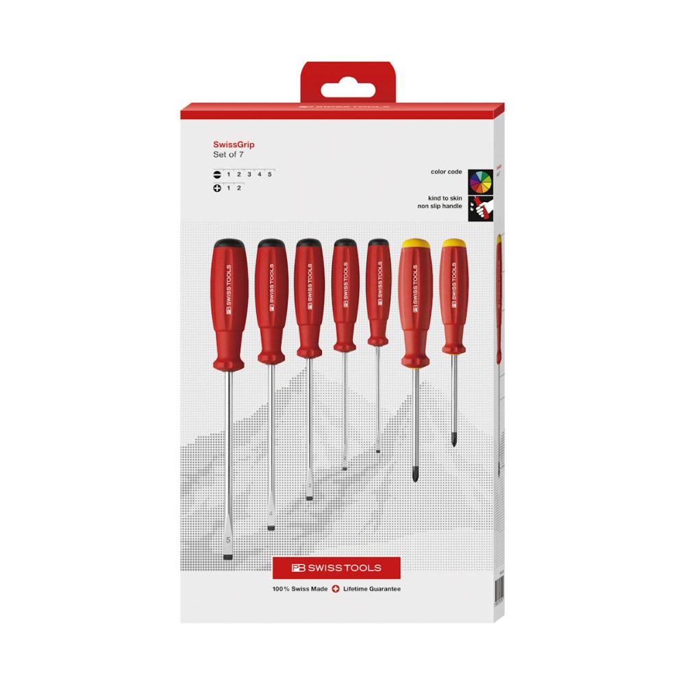 PB SWISS TOOLS スイスGripドライバーセット(BOX)8250CBB
