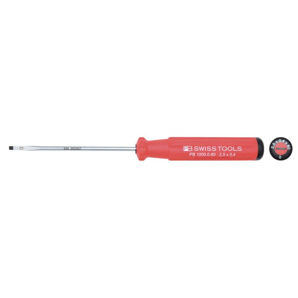 PB SWISS TOOLS スイスGripクラシックマイナスドライバー1000-0-80