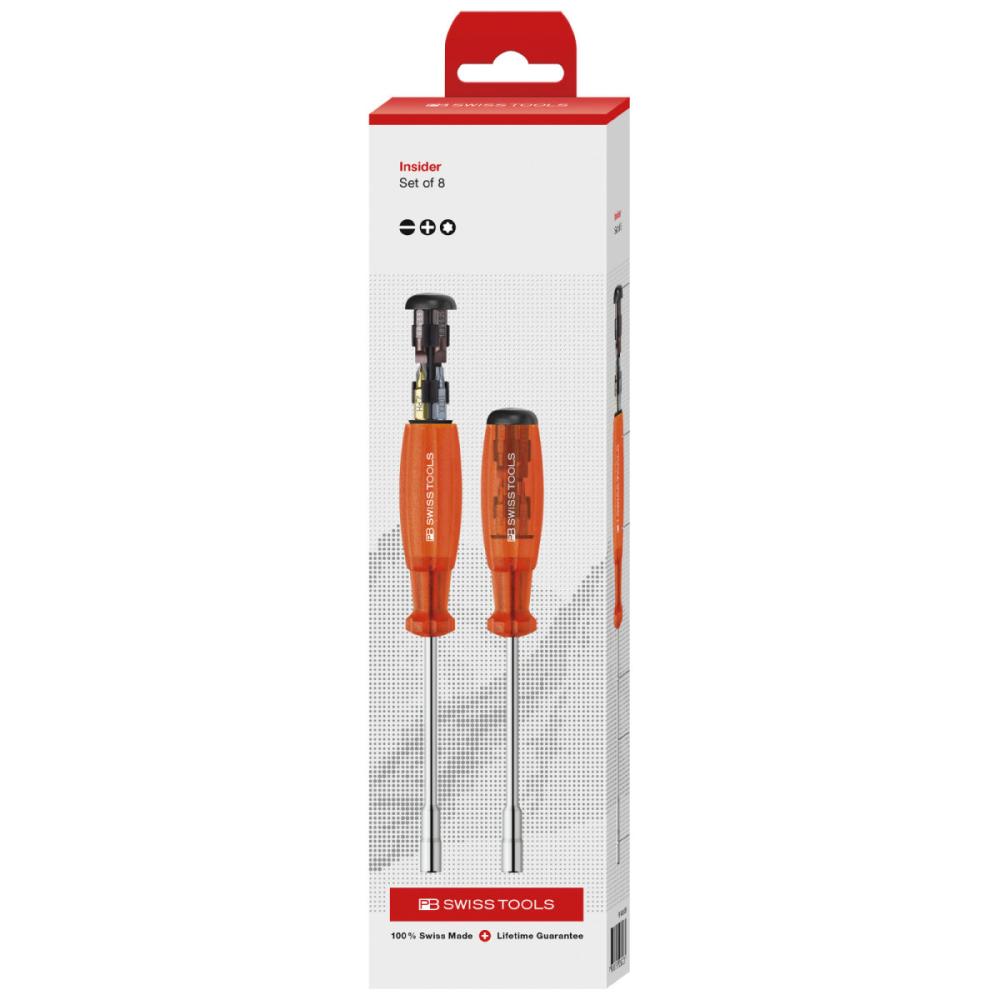 PB SWISS TOOLS ロングインサイダー(ビット差替ドライバー)BOX6465CBB