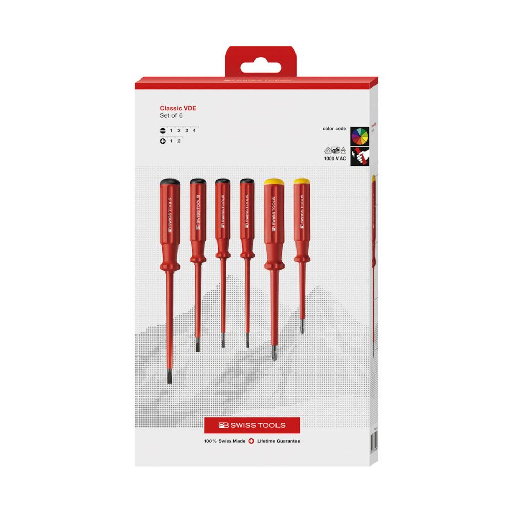 ＰＢ　ＳＷＩＳＳ　ＴＯＯＬＳ　エレクトロ絶縁ドライバーセット（ＢＯＸ）５５４２ＣＢＢ