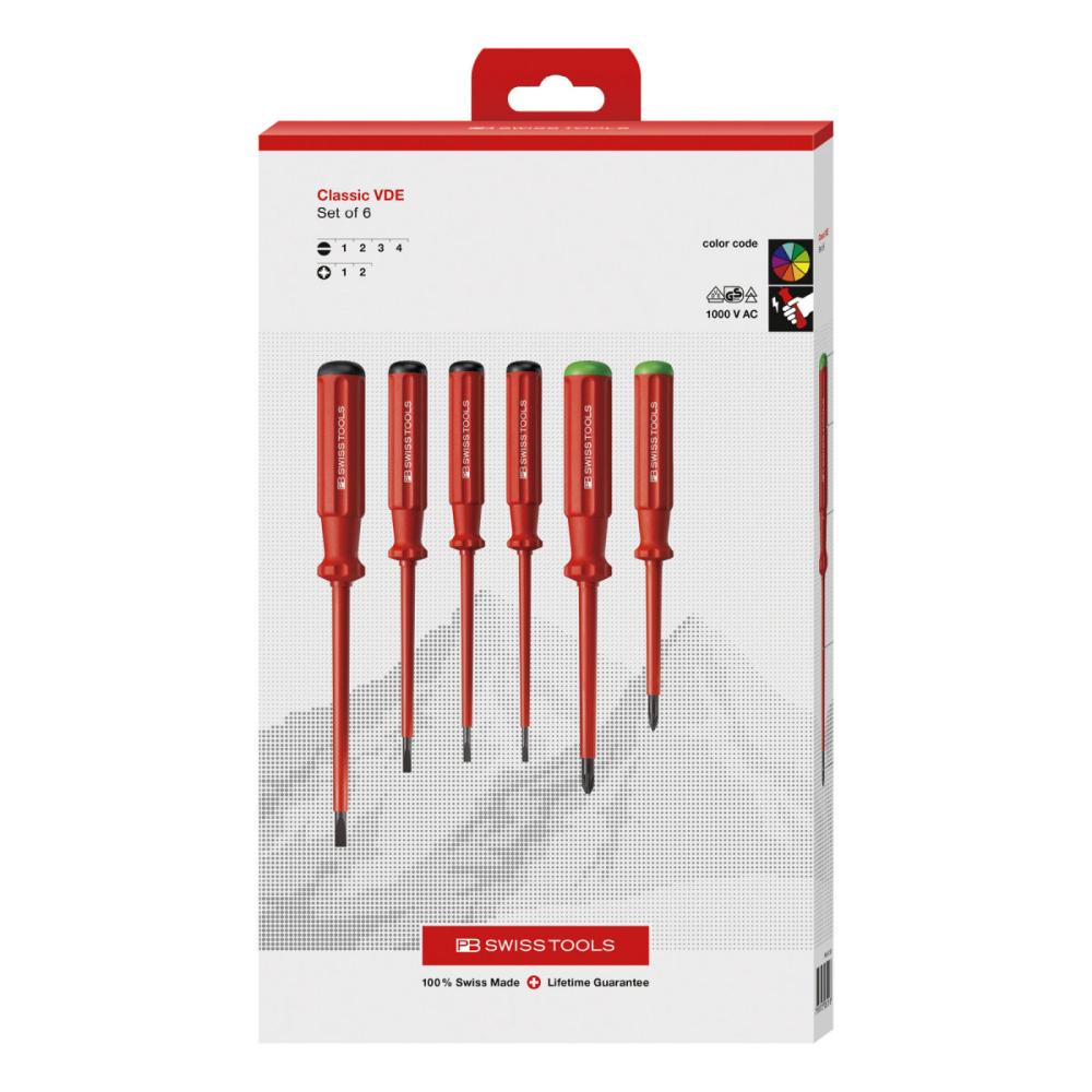 ＰＢ　ＳＷＩＳＳ　ＴＯＯＬＳ　エレクトロ絶縁ドライバーセット（ＢＯＸ）５５４３ＣＢＢ