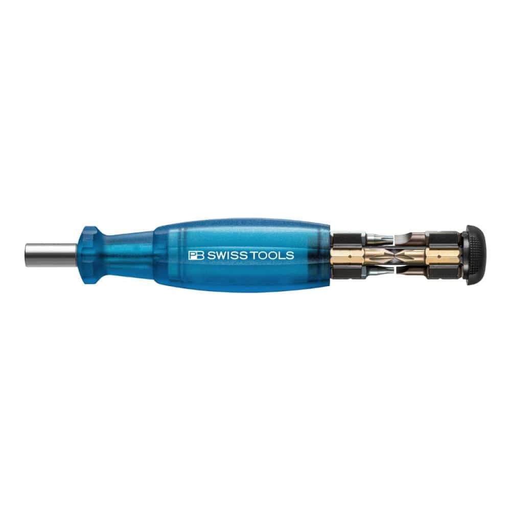 PB SWISS TOOLS インサイダー(ビット収納ドライバー)ブルー6464BLUE