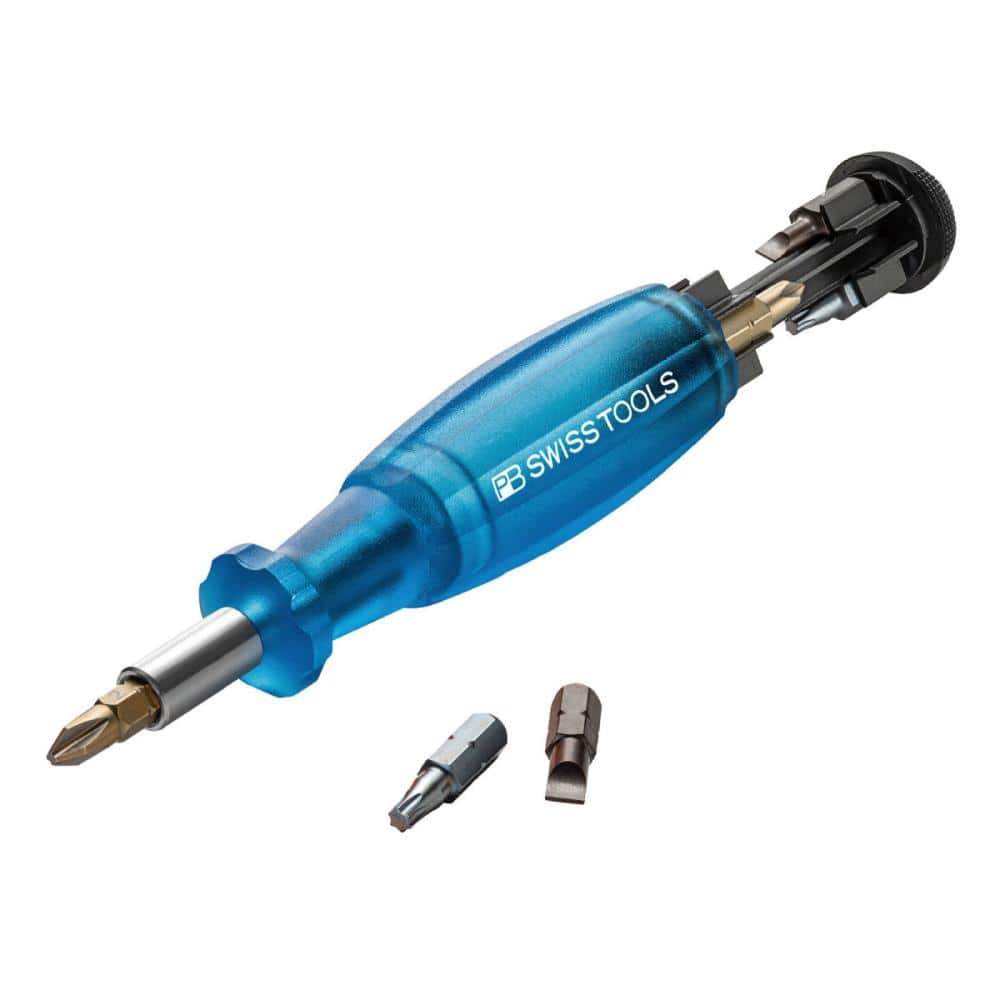 ＰＢ　ＳＷＩＳＳ　ＴＯＯＬＳ　インサイダー（ビット収納ドライバー）ブルー６４６４ＢＬＵＥ