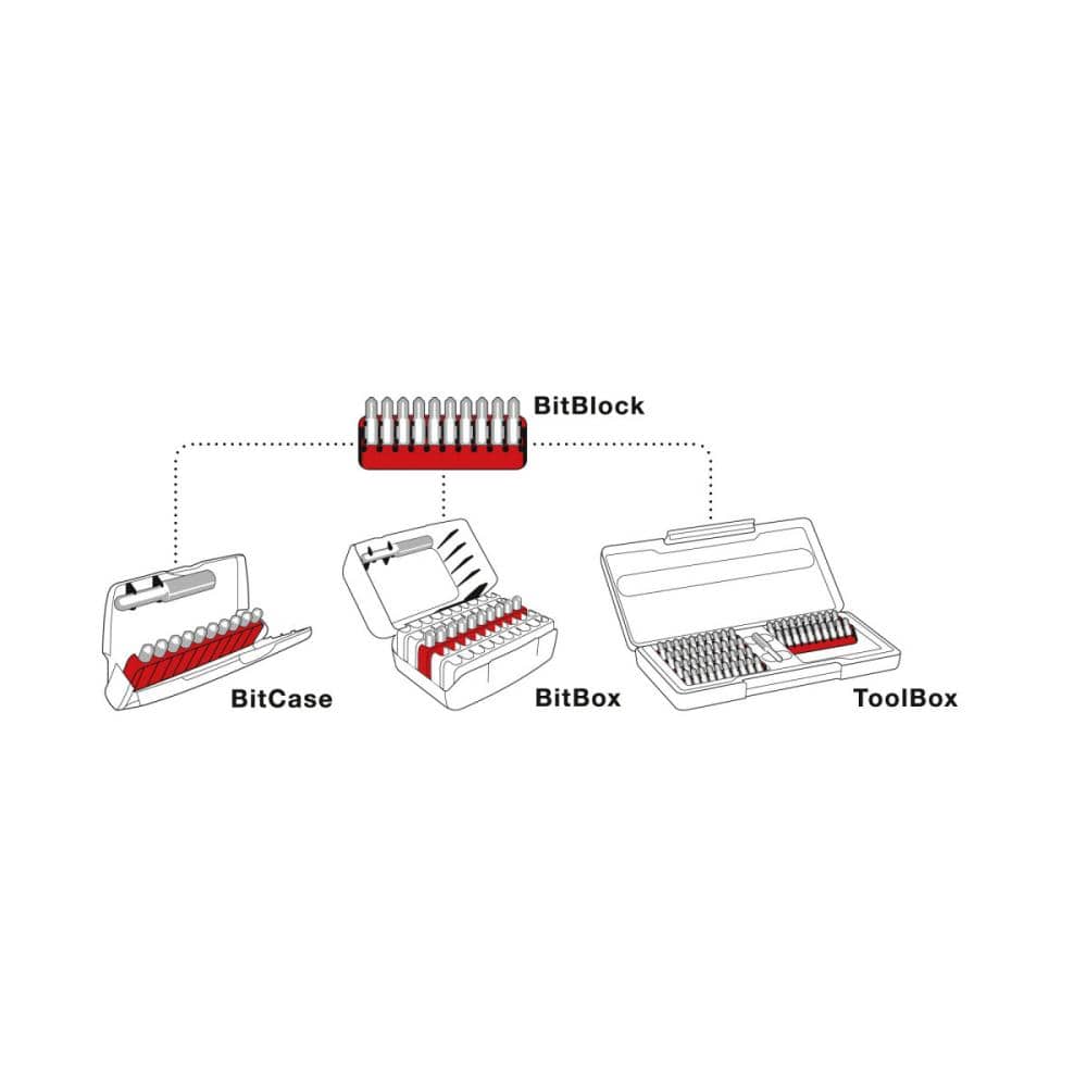 ＰＢ　ＳＷＩＳＳ　ＴＯＯＬＳ　段付ビットセット（ケース入り）Ｅ６－９８５