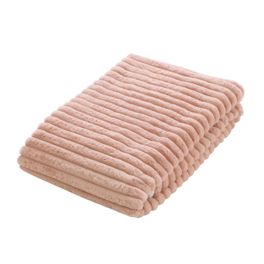 アテーナライフ　暖プラス（吸湿発熱）　毛布にもなるあったか掛布団カバー　ピンク　シングルロング　１５０×２１０ｃｍ
