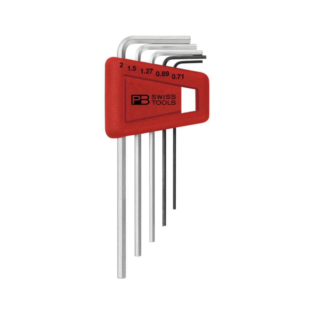 ＰＢ　ＳＷＩＳＳ　ＴＯＯＬＳ　ホルダー付六角棒レンチセット（パックナシ）２１０Ｈ－２