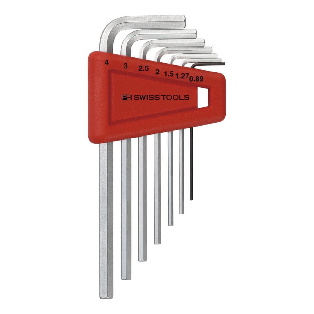 ＰＢ　ＳＷＩＳＳ　ＴＯＯＬＳ　ホルダー付六角棒レンチセット（パックナシ）２１０Ｈ－４