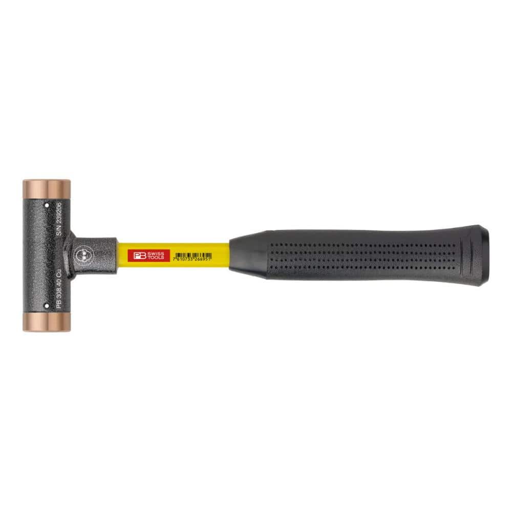 PB SWISS TOOLS 無反動銅ハンマー(グラスファイバー柄)308-24CU