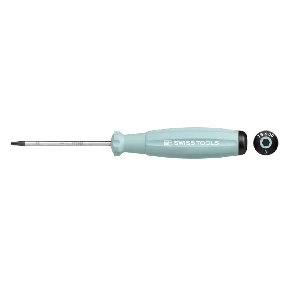 ＰＢ　ＳＷＩＳＳ　ＴＯＯＬＳ　レインボーヘクスローブドライバー水色８４００－８－６０ＬＧ