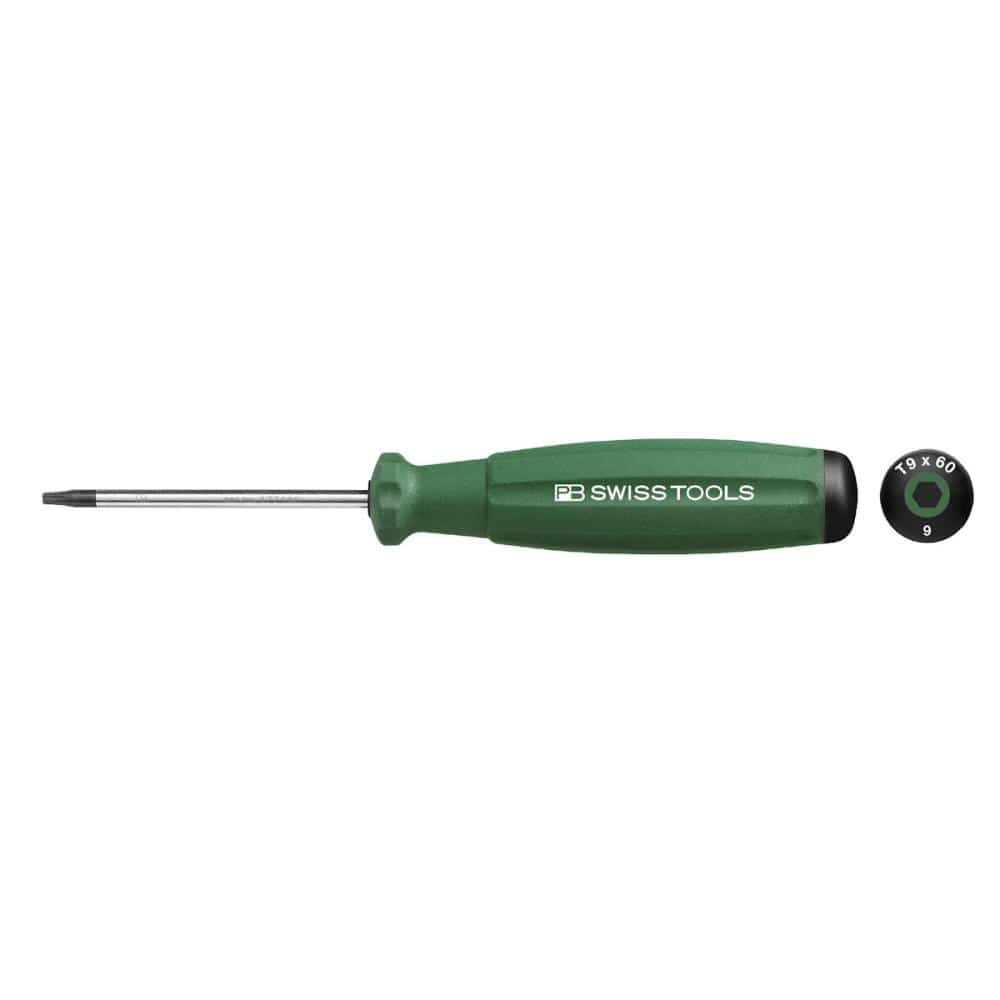 ＰＢ　ＳＷＩＳＳ　ＴＯＯＬＳ　レインボーヘクスローブドライバー緑８４００－９－６０ＧＲ