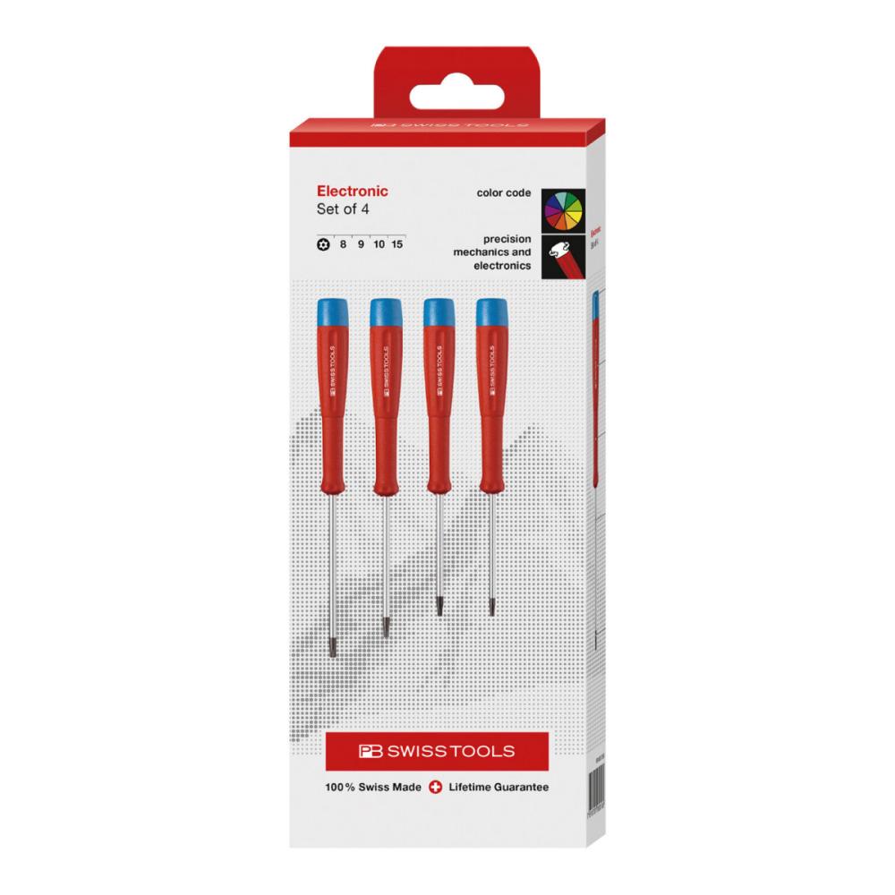 PB SWISS TOOLS 精密ヘクスローブドライバーセット(BOX)8627CBB