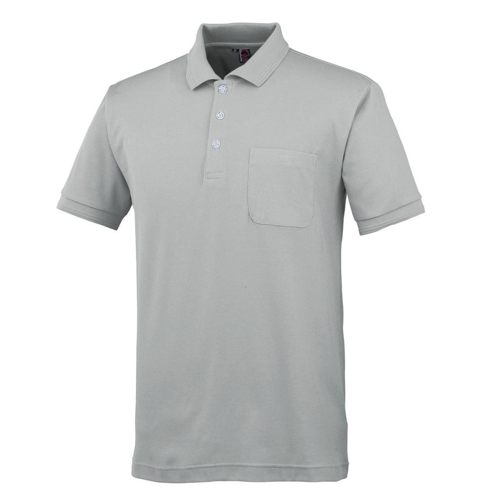 中国産業　Ｃ’ｓＣＬＵＢ　半袖ポロシャツ（ポケットあり）　シルバー　１３３４－２６　ＬＬ