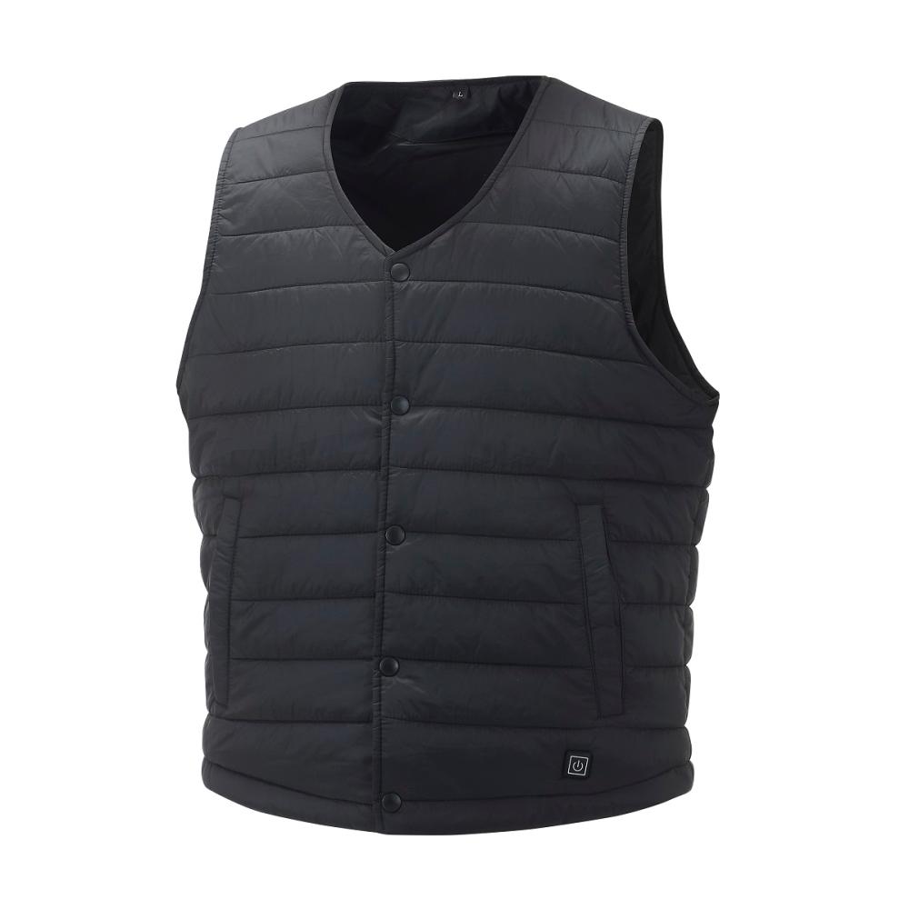 ヒーター付きインナーベスト　ブラック　３Ｌ　Ｋ２２