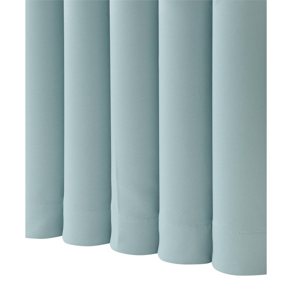 カーテン　ブリンク　遮光１級　ブルー　１００×１３５ｃｍ　４枚組セット