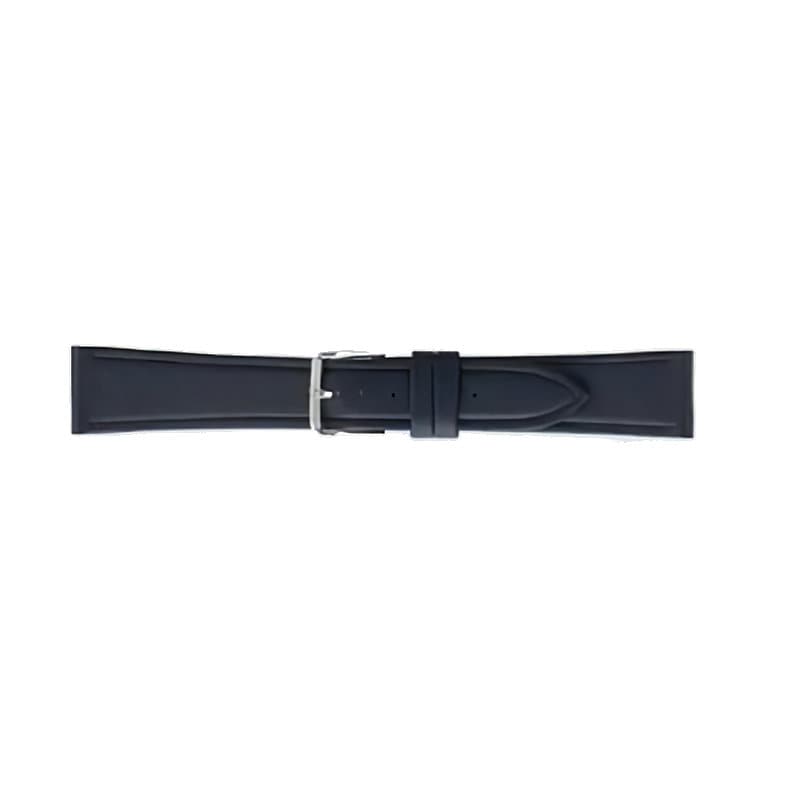 時計バンド　牛革　黒　１８ｍｍ　ＸＰ０４９Ａ－Ｐ