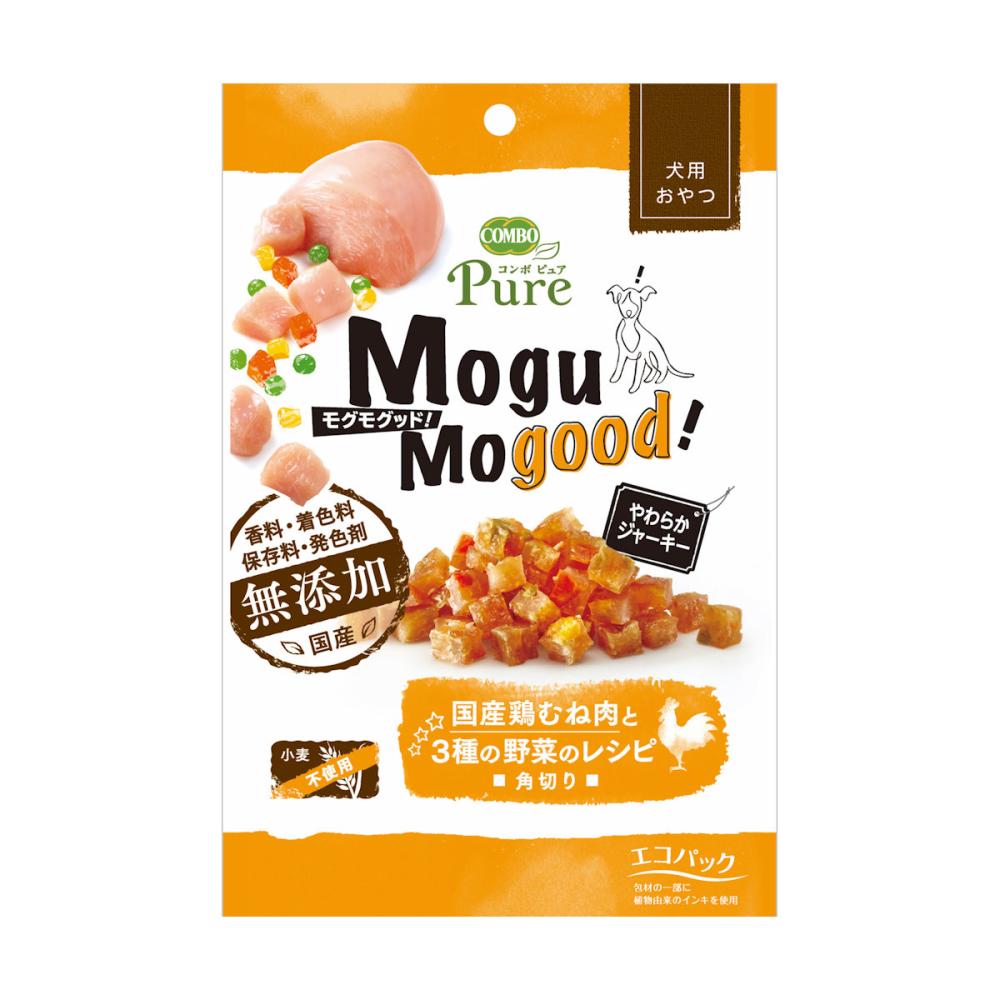 コンボ ピュア 犬用おやつ モグモグッド 国産鶏むね肉と３種の野菜のレシピ 角切り ５０ｇの通販 ホームセンター コメリドットコム