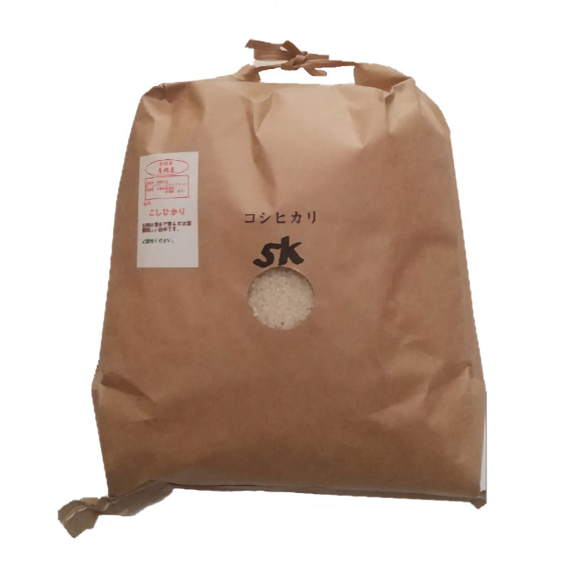 京都府産　令和７年度　コシヒカリ　精米　５ｋｇ