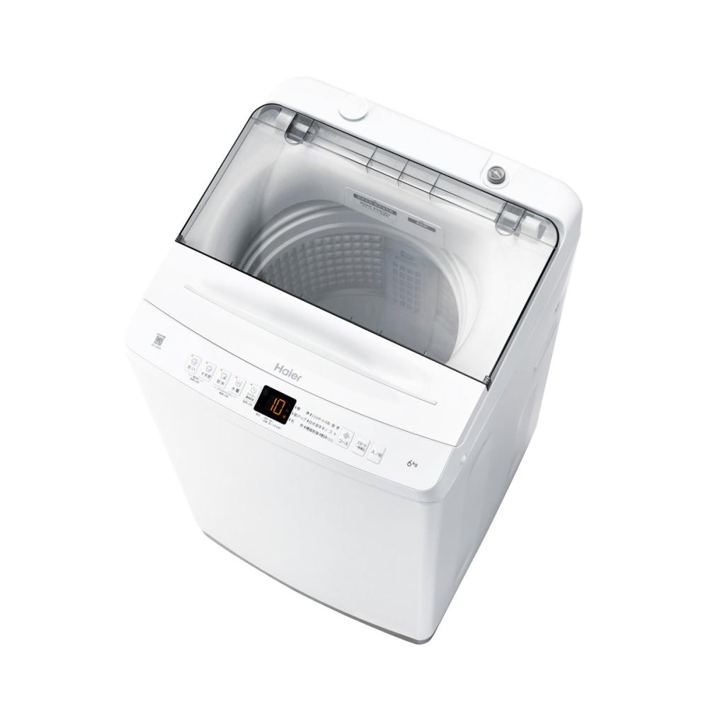 ハイアール　全自動洗濯機　６．０ｋｇ　ホワイト　ＪＷ－Ｕ６０Ａ（Ｗ）