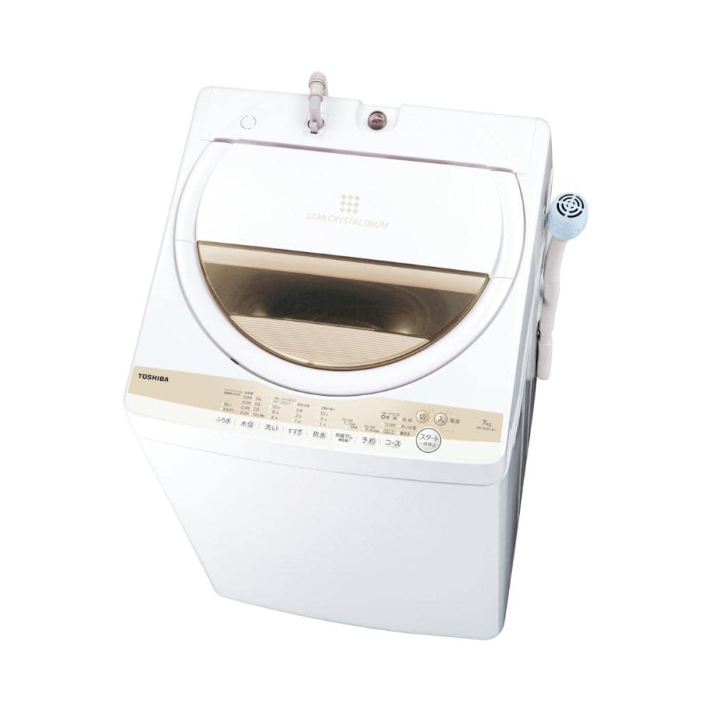 東芝　全自動洗濯機　７ｋｇ　グランホワイト　ＡＷ－７ＧＭ１（Ｗ）