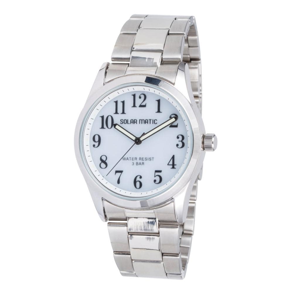 アナログソーラーウオッチ　ＳＭ－ＡＭ１６７－ＷＴＳ