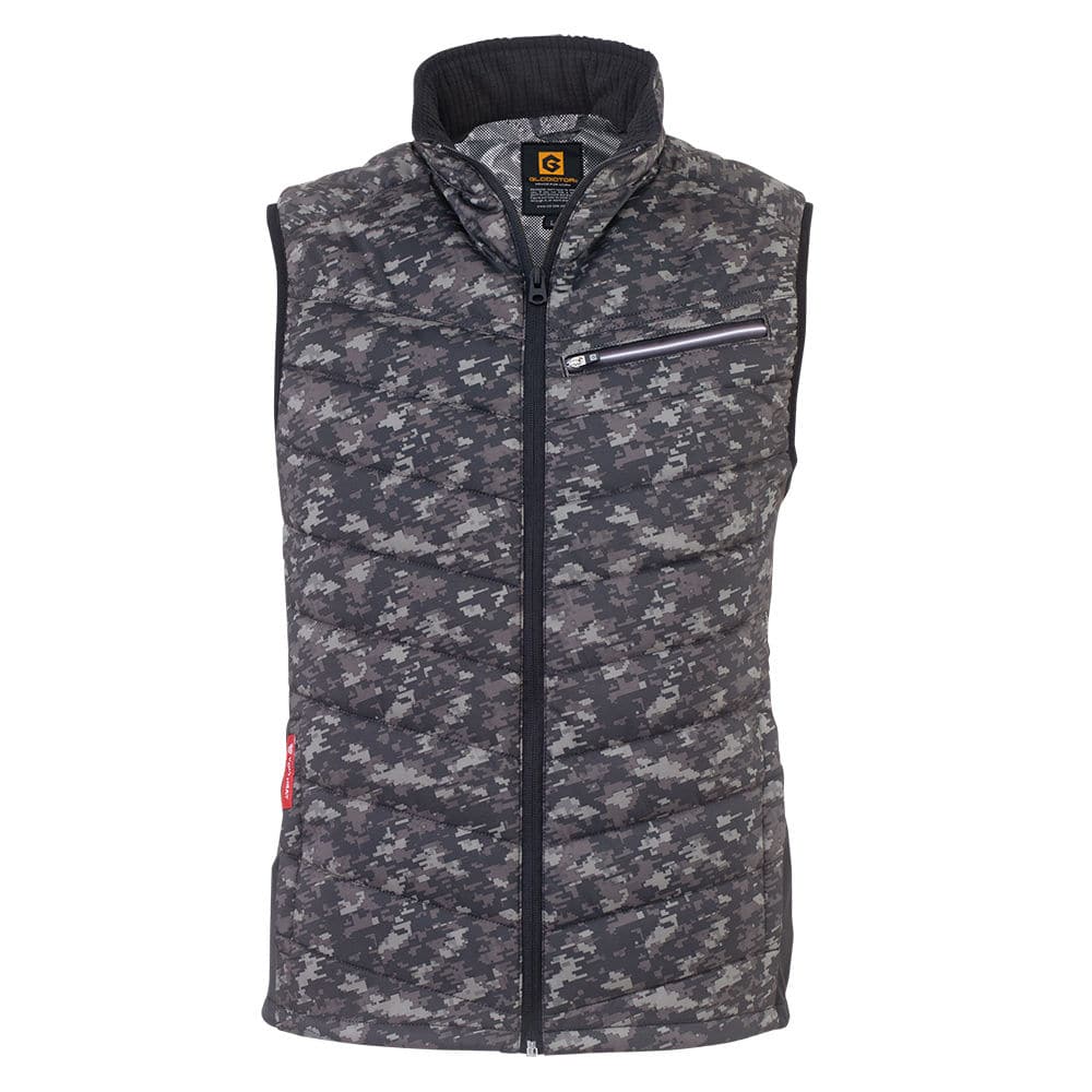 ボルトヒートベスト　ドットグレー　Ｍ　Ｇ８０８９　（バッテリー別売）