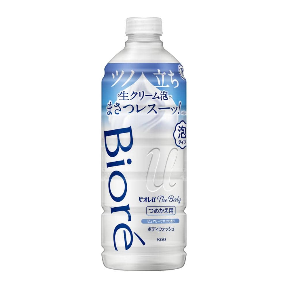 花王　ビオレｕ　ザ　ボディ　泡タイプ　ピュアリーサボン　詰替用　４４０ｍＬ