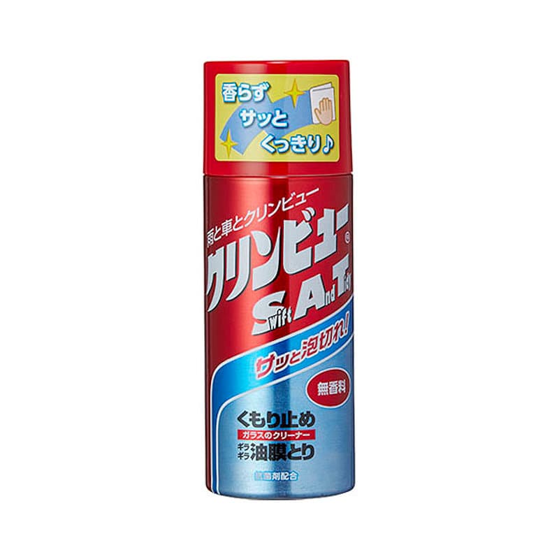 クリンビュー　ガラスクリーナー＆くもり止め　無香料 170ｍＬ