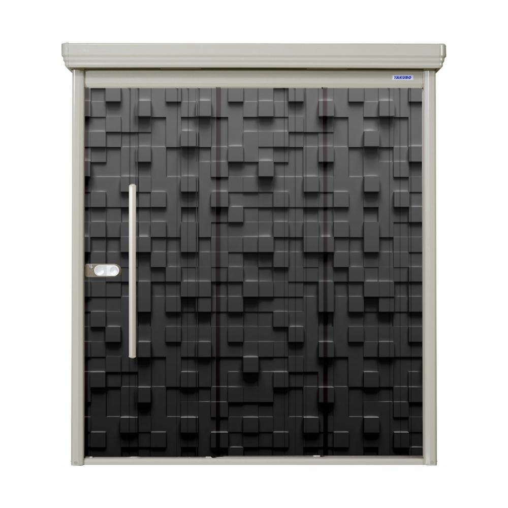 タクボペインタ　Ｐ－１８１９ＹＣ２　一般地型　側面棚タイプ　ブラックキューブ色　約間口１９１．２×奥行２１２．７ｃｍ